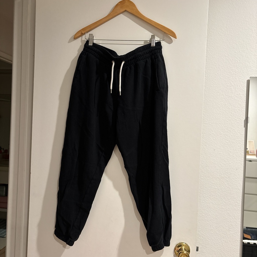 GAP Men's Dark Joggers with Drawstring